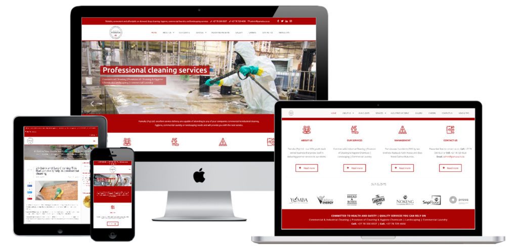 Pamuka Web Design — website designed and developed by Online By Digital