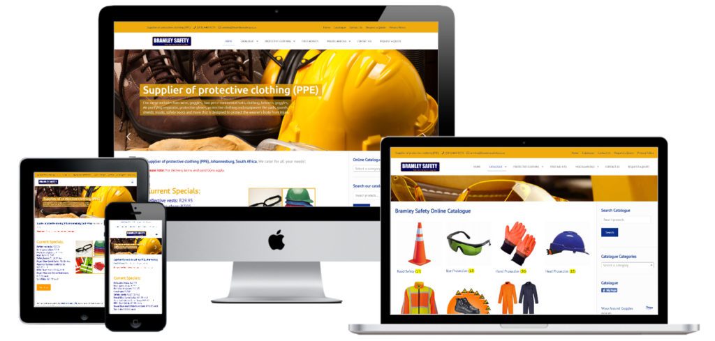 Bramley Safety Web Design — website designed and developed by Online By Digital